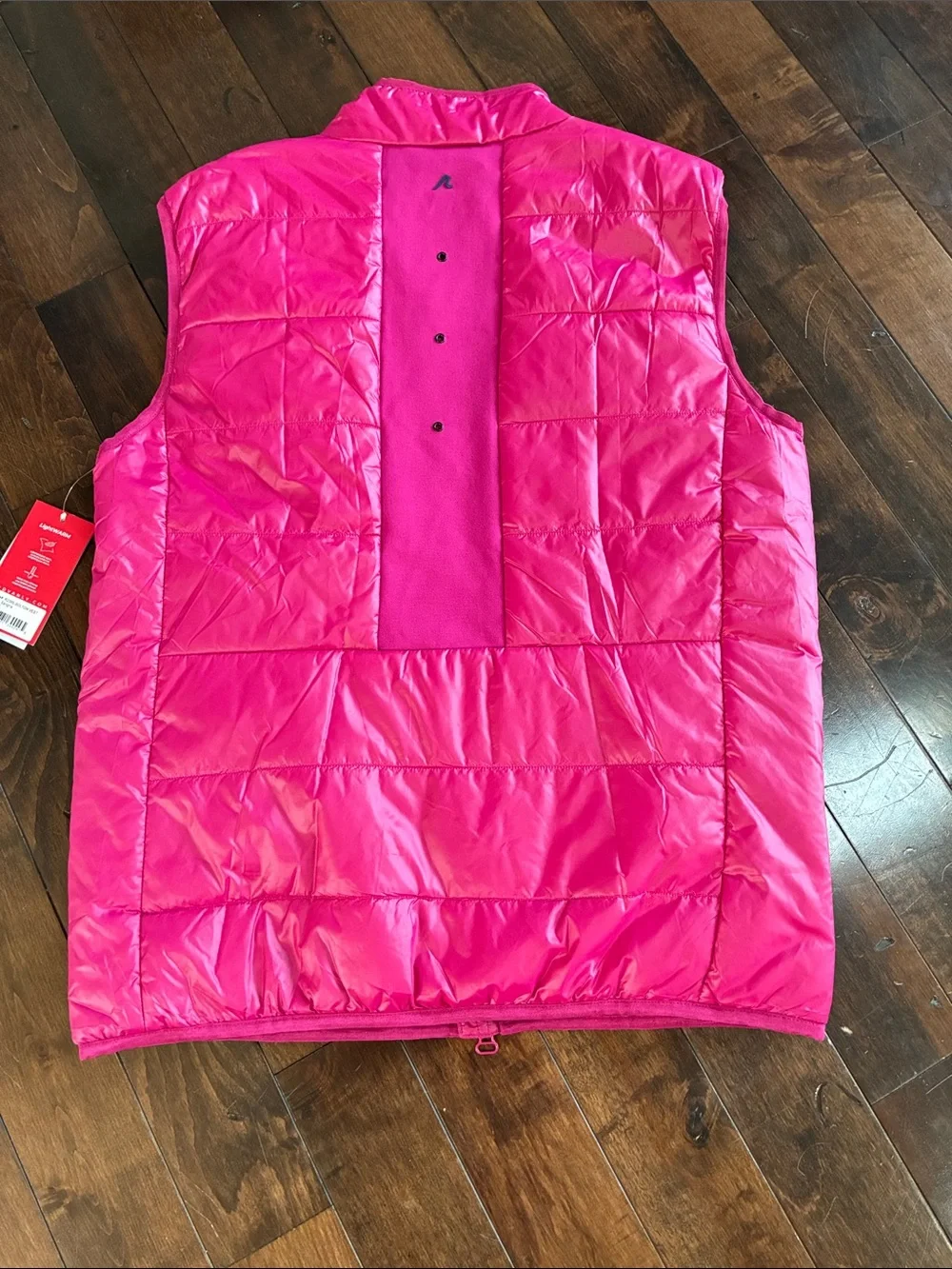 Redvanly Bolton Vest Sangria (Raspberry Mens M NWT Lightweight Quilted MSRP $275